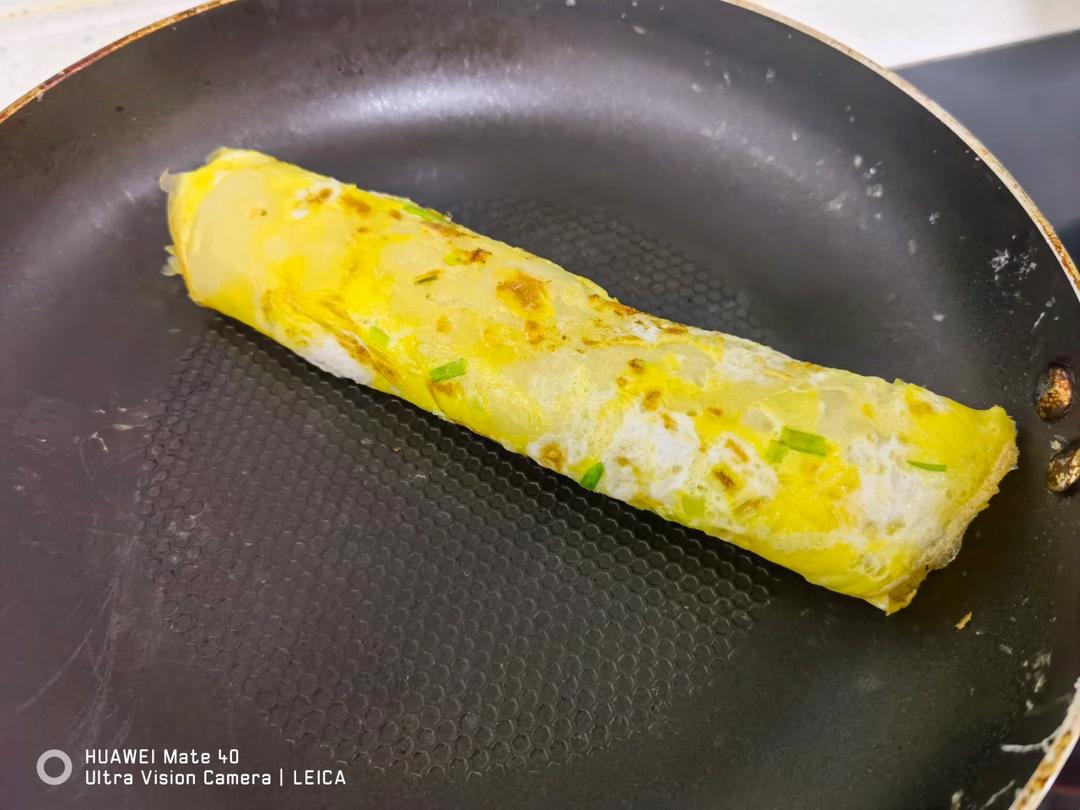 快手早餐：葱花鸡蛋饼