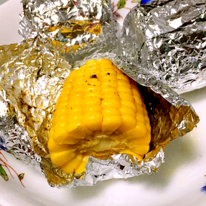 黄油烤玉米