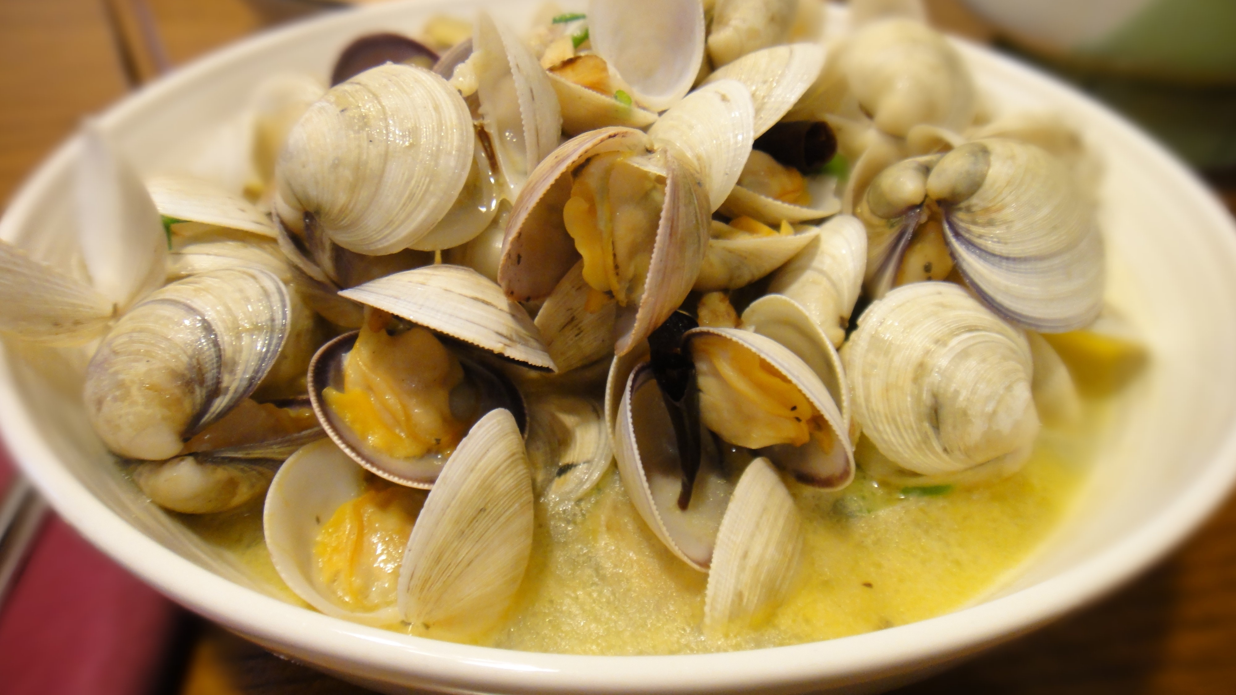 酒蒸蛤蜊