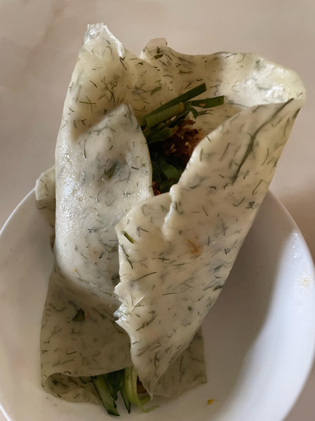桃仙家茴香摊饼（超简单快手还好吃）