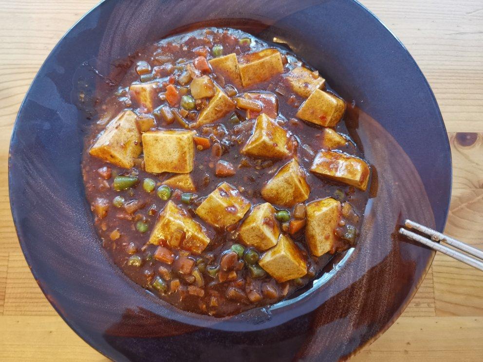 简单易学的下饭菜麻婆豆腐（素版）
