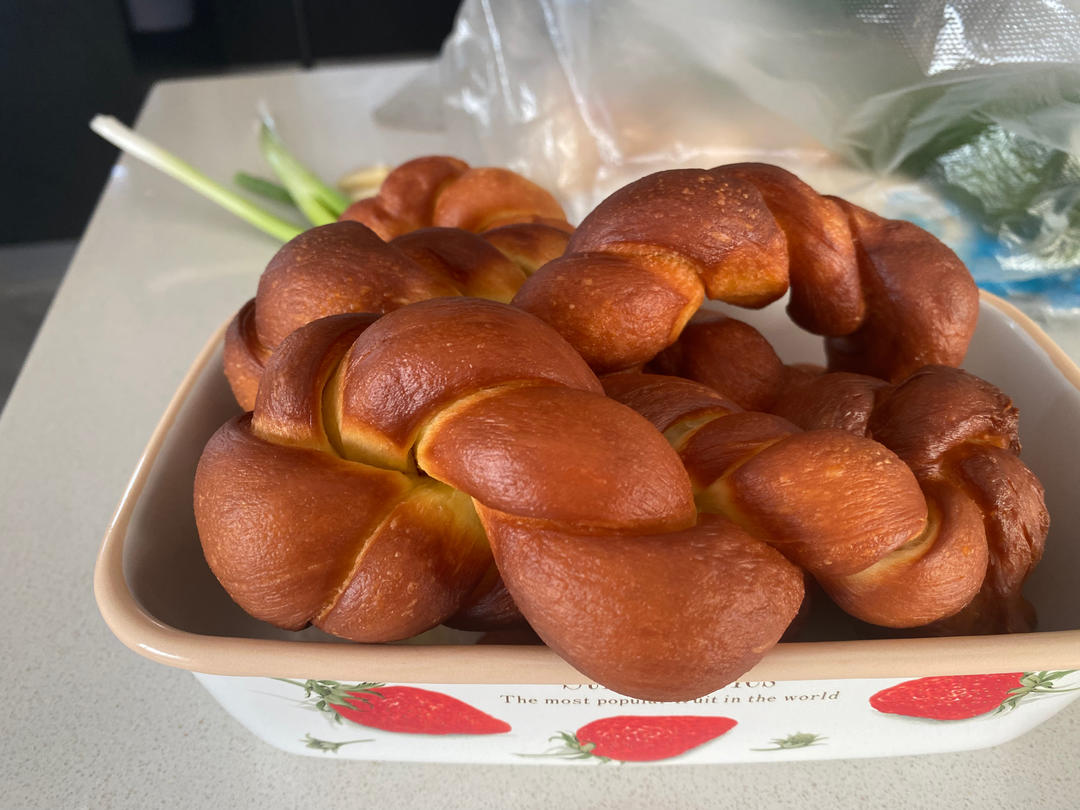 超级松软的奶香麻花