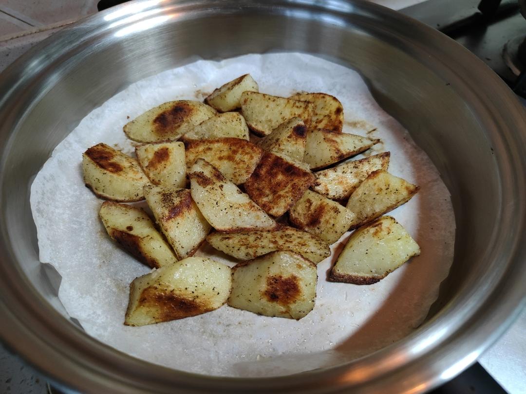 烤土豆原来那么好吃