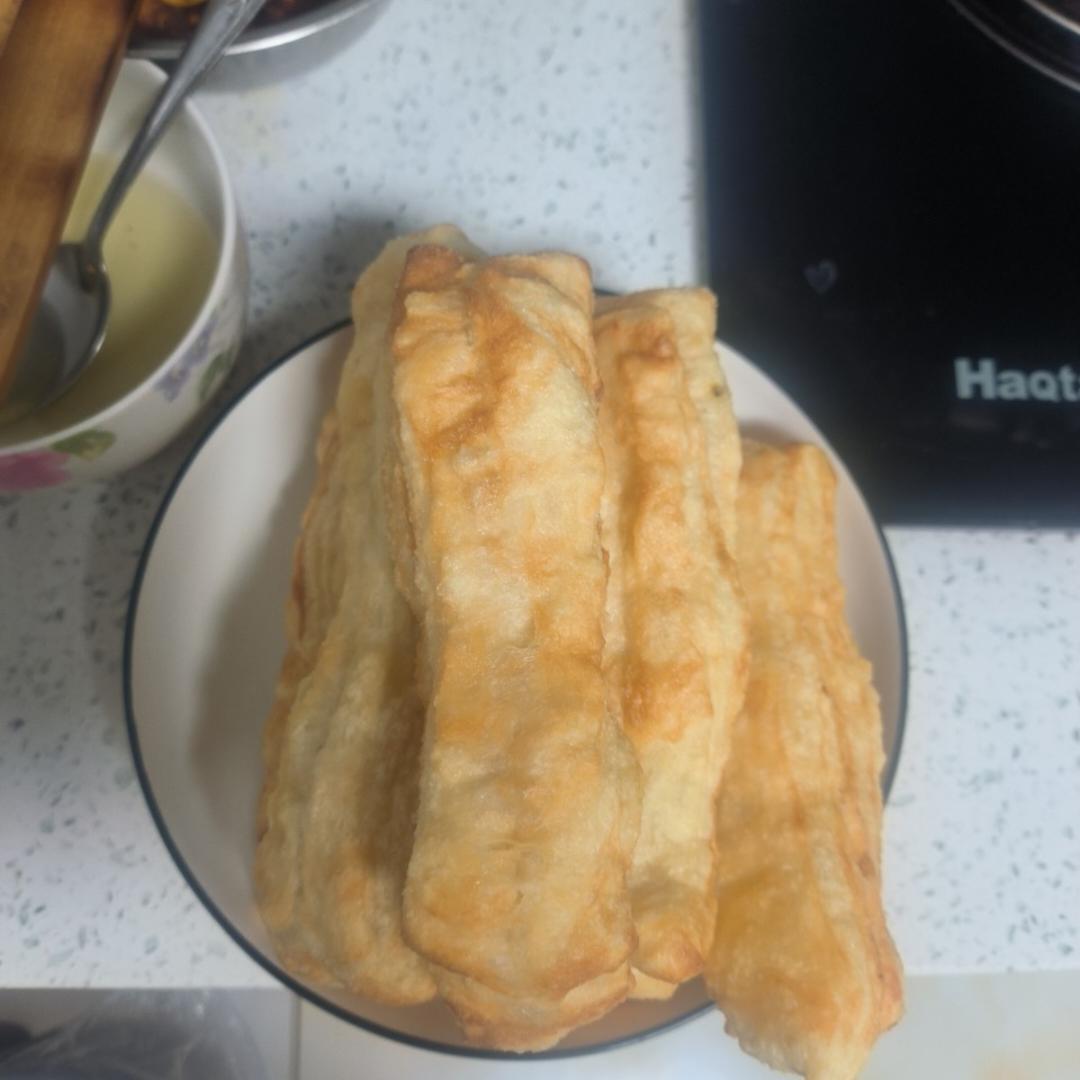 快手早餐～自制油条（酵母版，不含泡打粉、膨松剂）