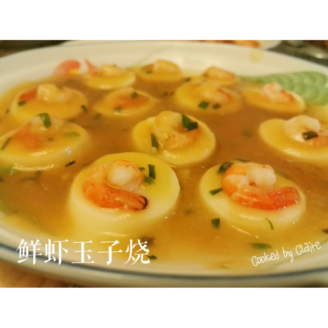 日本豆腐蒸虾仁
