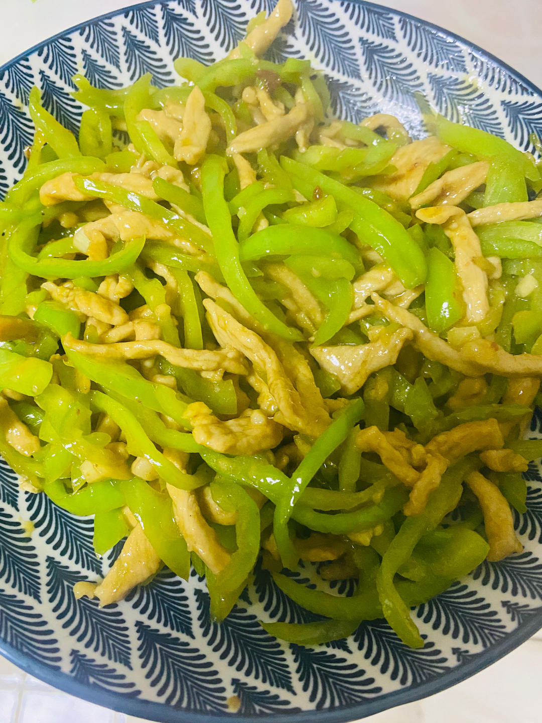 青椒炒肉丝