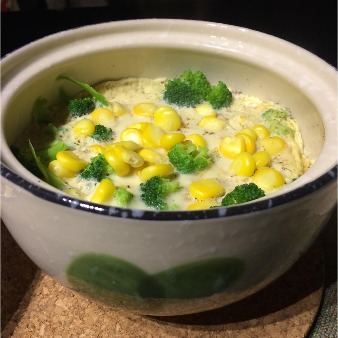 五分钟鸡蛋豆腐羹（附盒装豆腐脱模大法！）