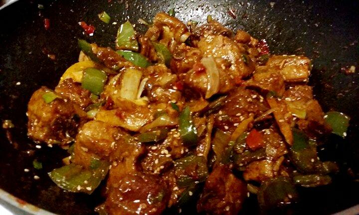 香辣干锅排骨