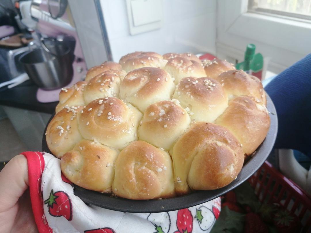 蜂蜜脆底小面包