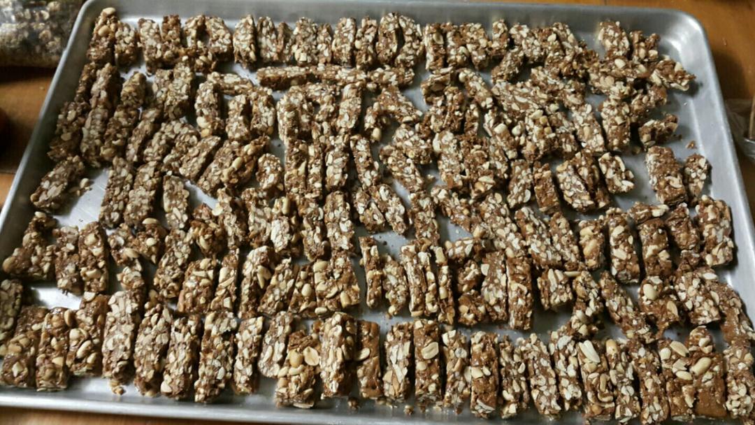 无水无油香脆花生糖