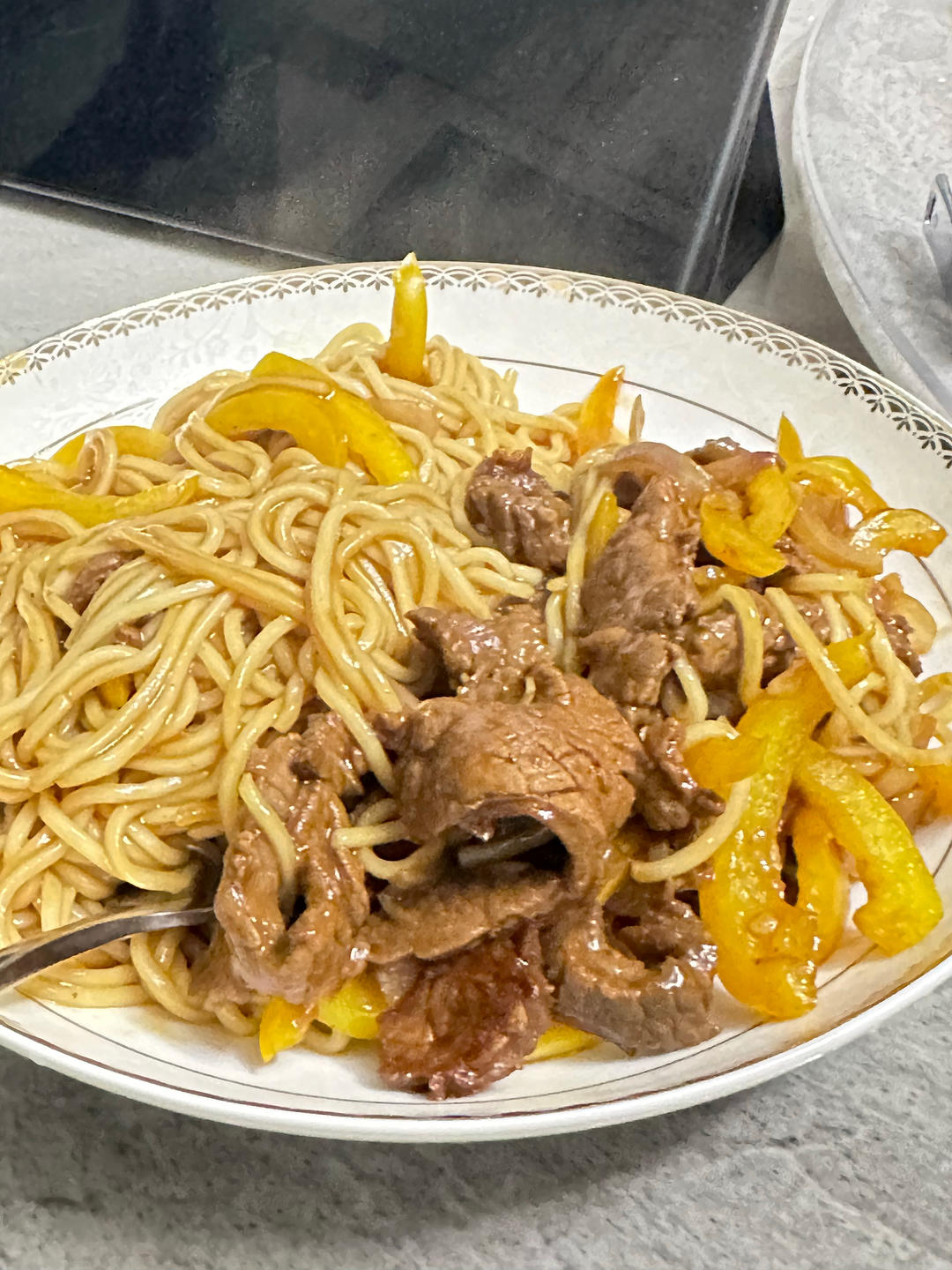 比餐厅好吃的黑椒牛柳意面🍝零失败简单教程