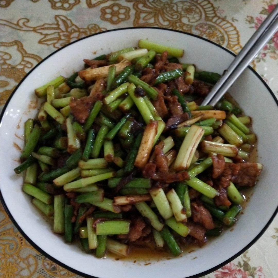 蒜薹炒肉