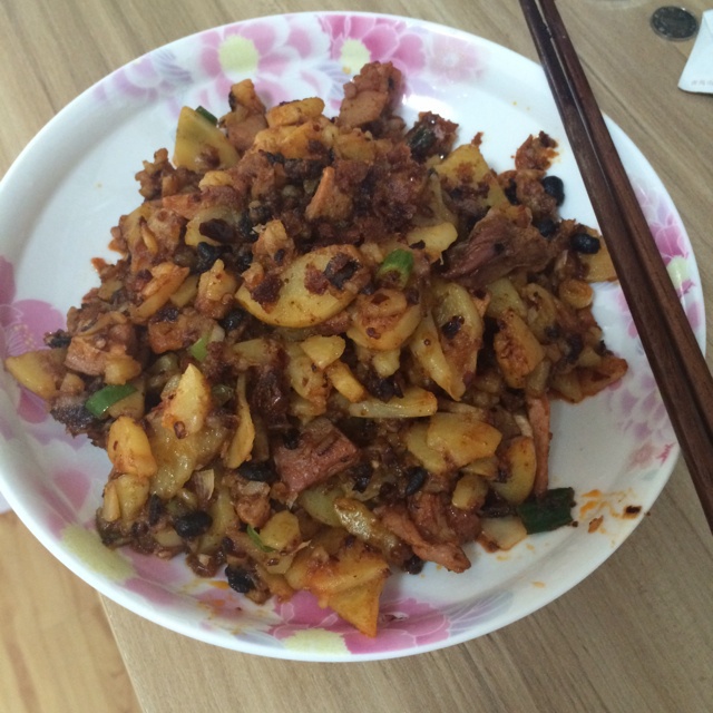 回锅土豆片（老干妈版）