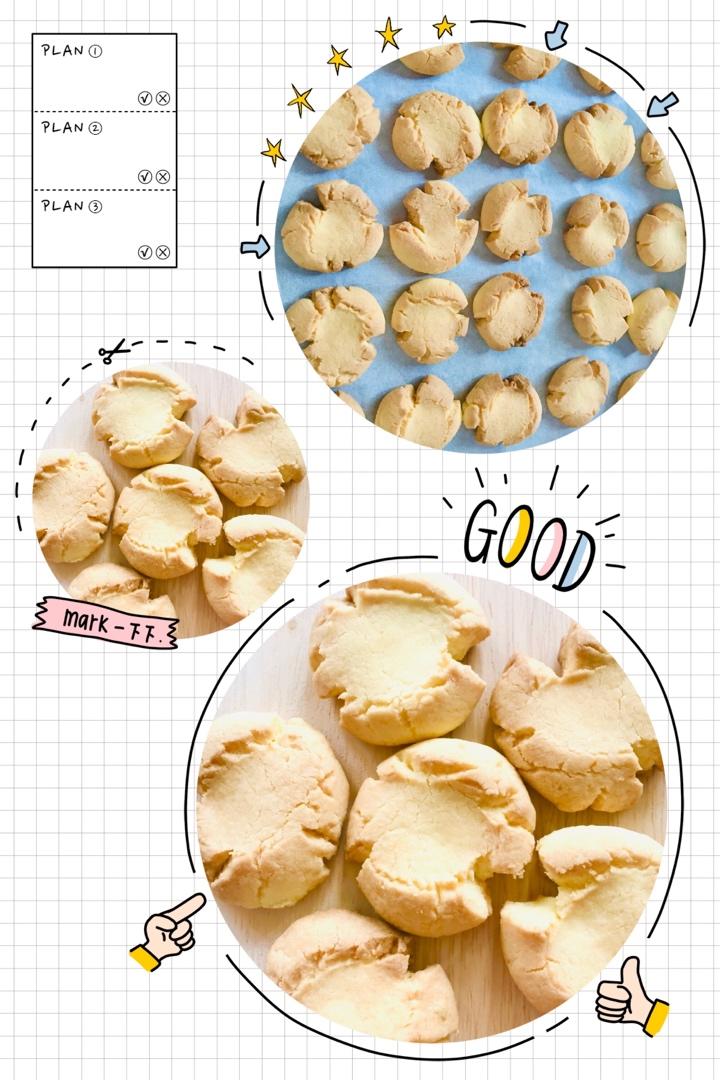 玛格丽特饼干，新手烤箱开光之作