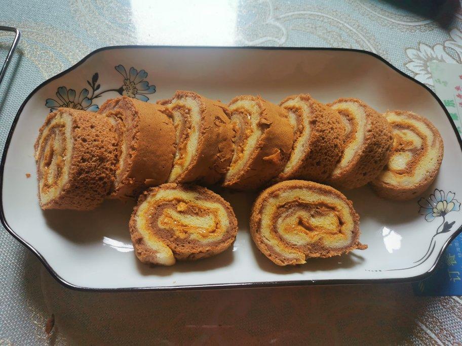 可可戚风蛋糕卷