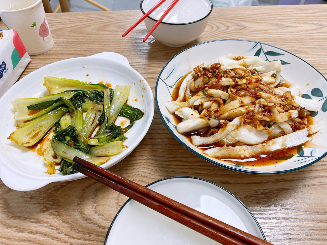 蒜泥茄子（蒸）