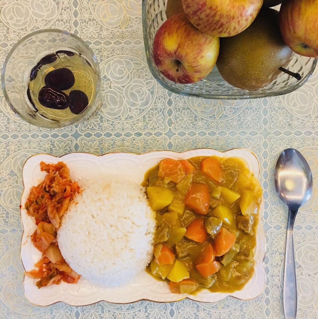 堂妈教你做咖喱牛肉饭