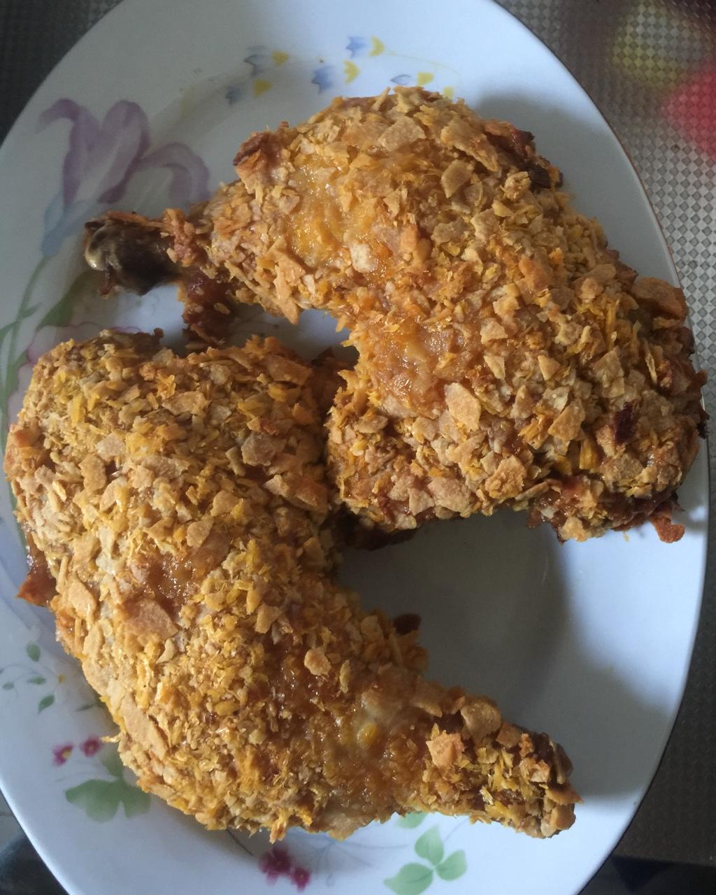 脆皮烤鸡腿