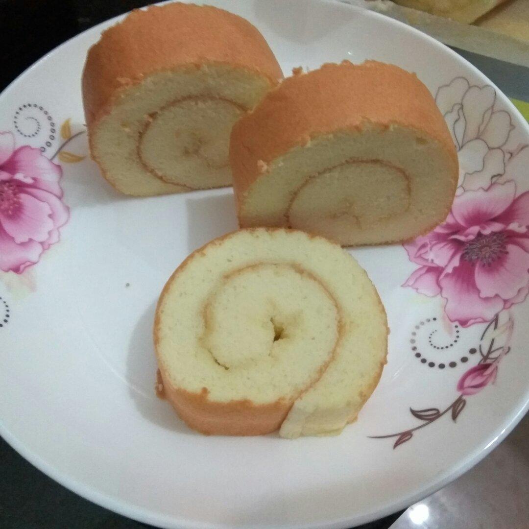 原味蛋糕卷(后蛋法)