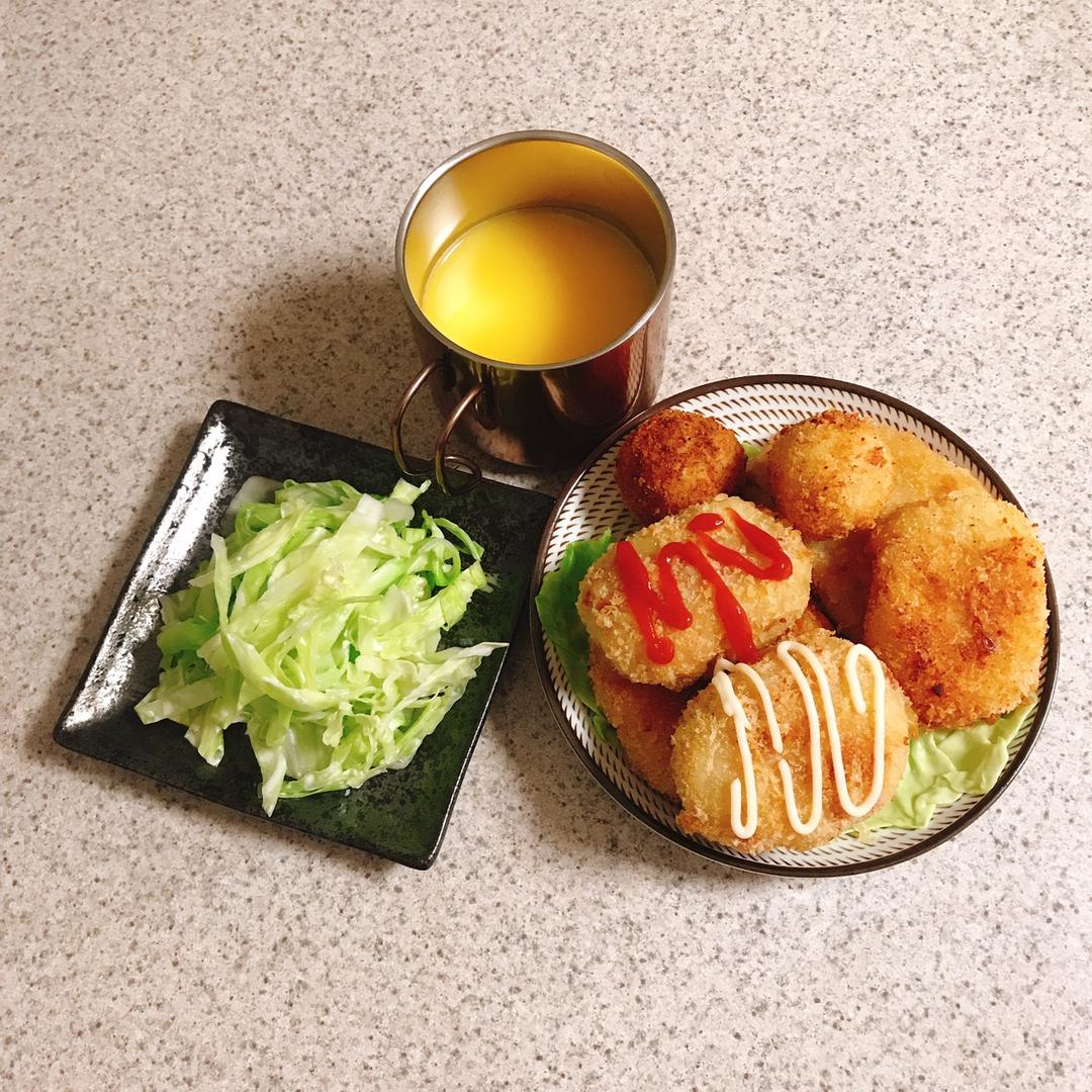 日式土豆可乐饼