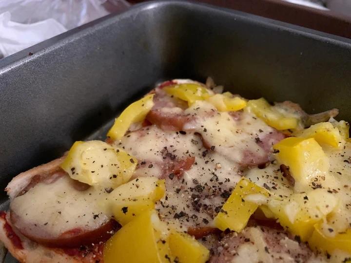 吐司做pizza，丰盛又方便【北鼎烤箱食谱】