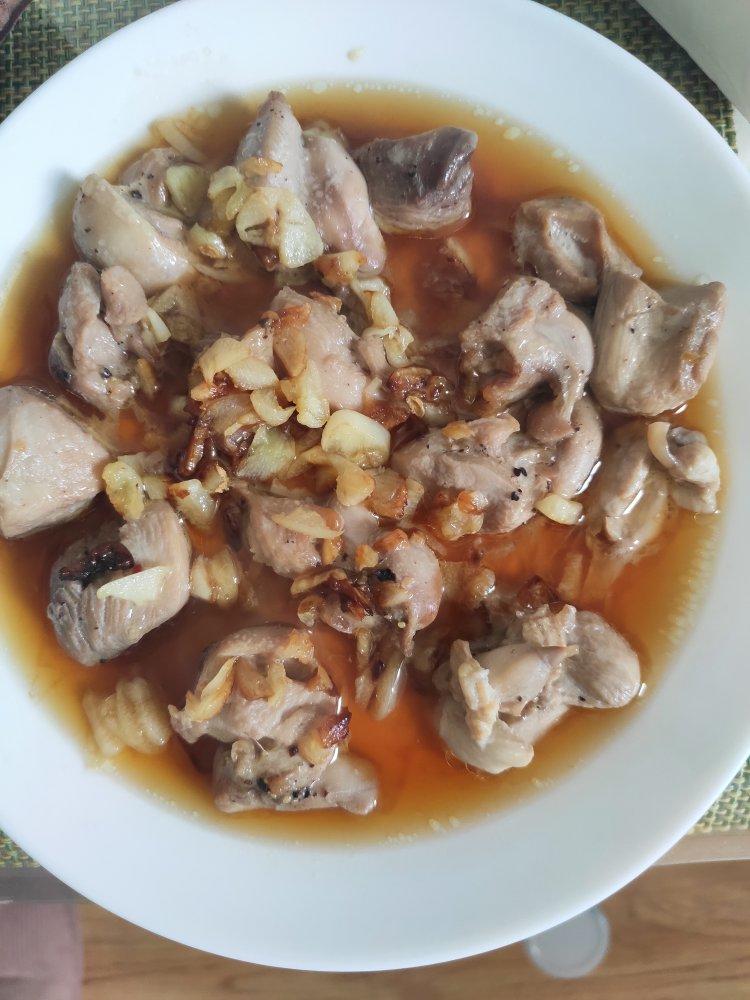 蒜蓉蒸鸡胸（鸡腿）