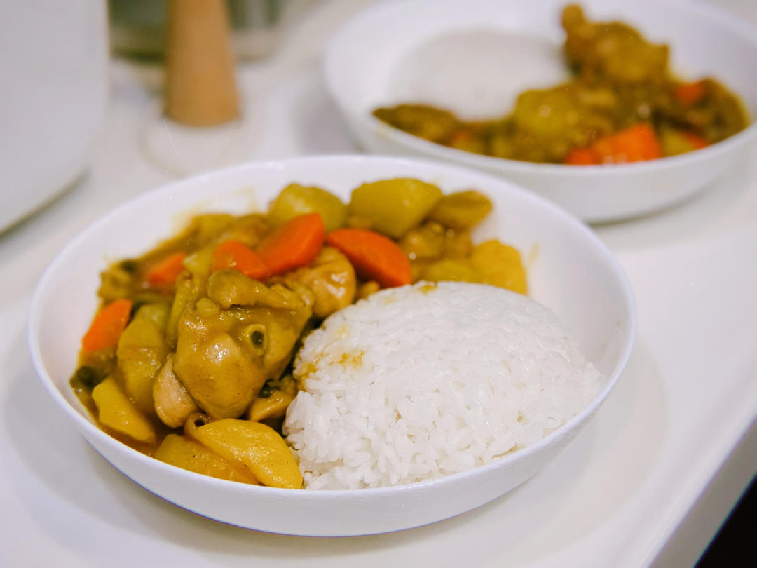 教你做好吃的咖喱鸡腿饭
