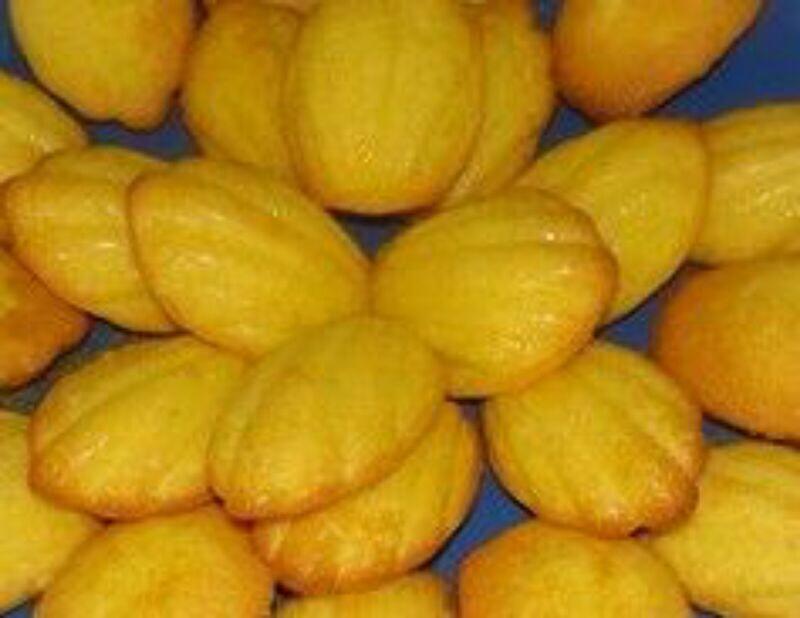 好吃の双色百香果玛德琳