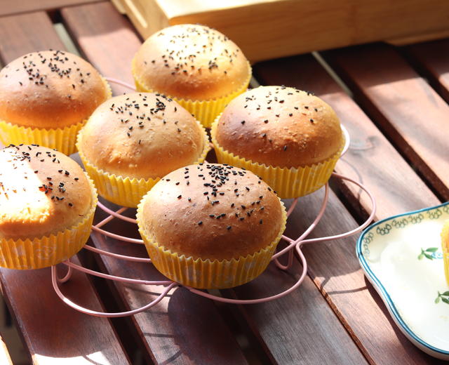 超柔软的燕麦小餐包,健康早餐优选!的做法