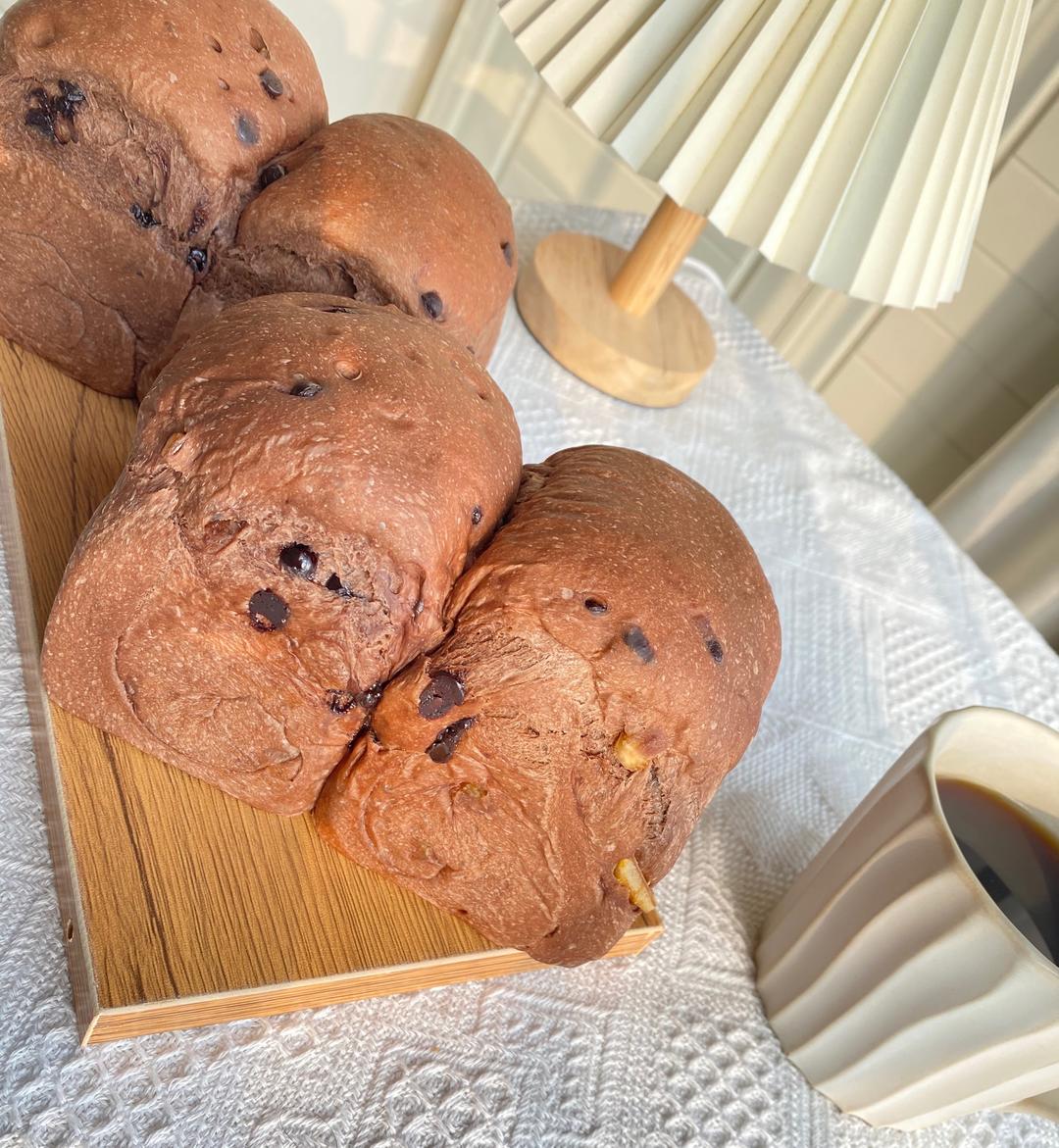 🔥私房招牌/软到拿不起/巧克力橙皮丁吐司