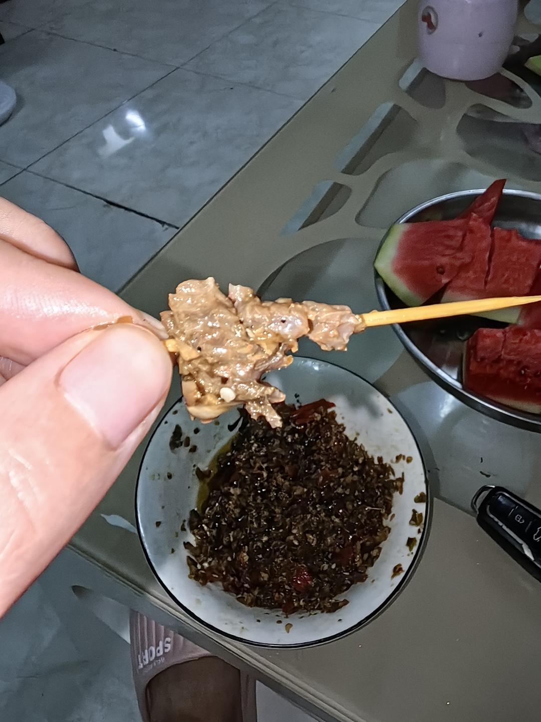 牙签牛肉的做法