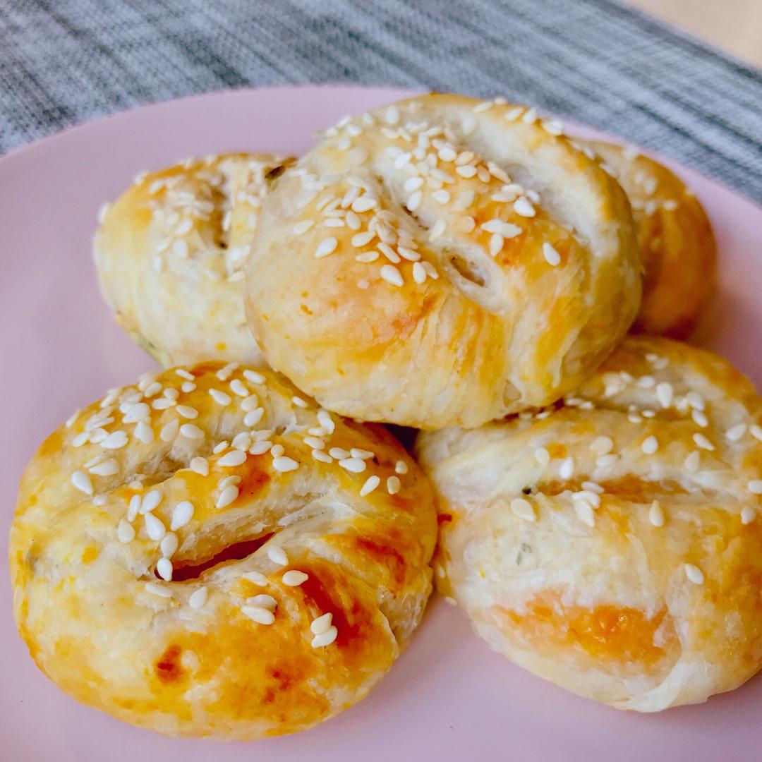 豆沙老婆饼（手抓饼版）