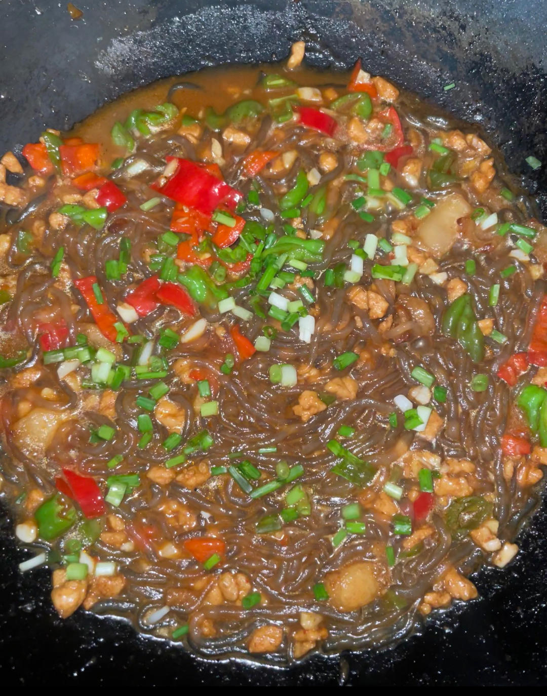 肉末粉条（蚂蚁上树）