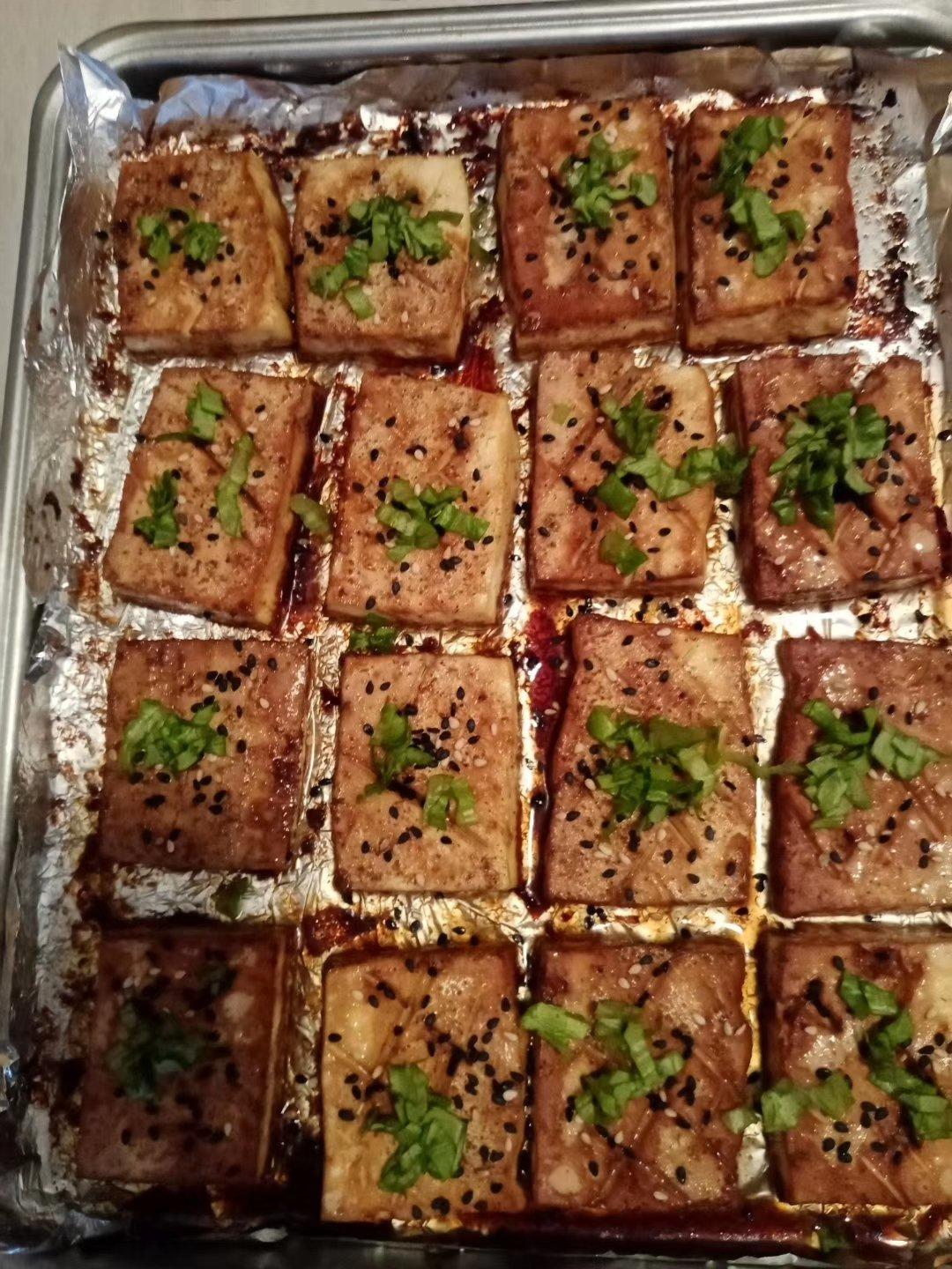 烤箱版的烤豆腐