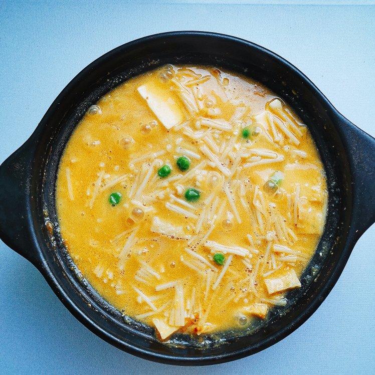 咸蛋黄豆腐羹
