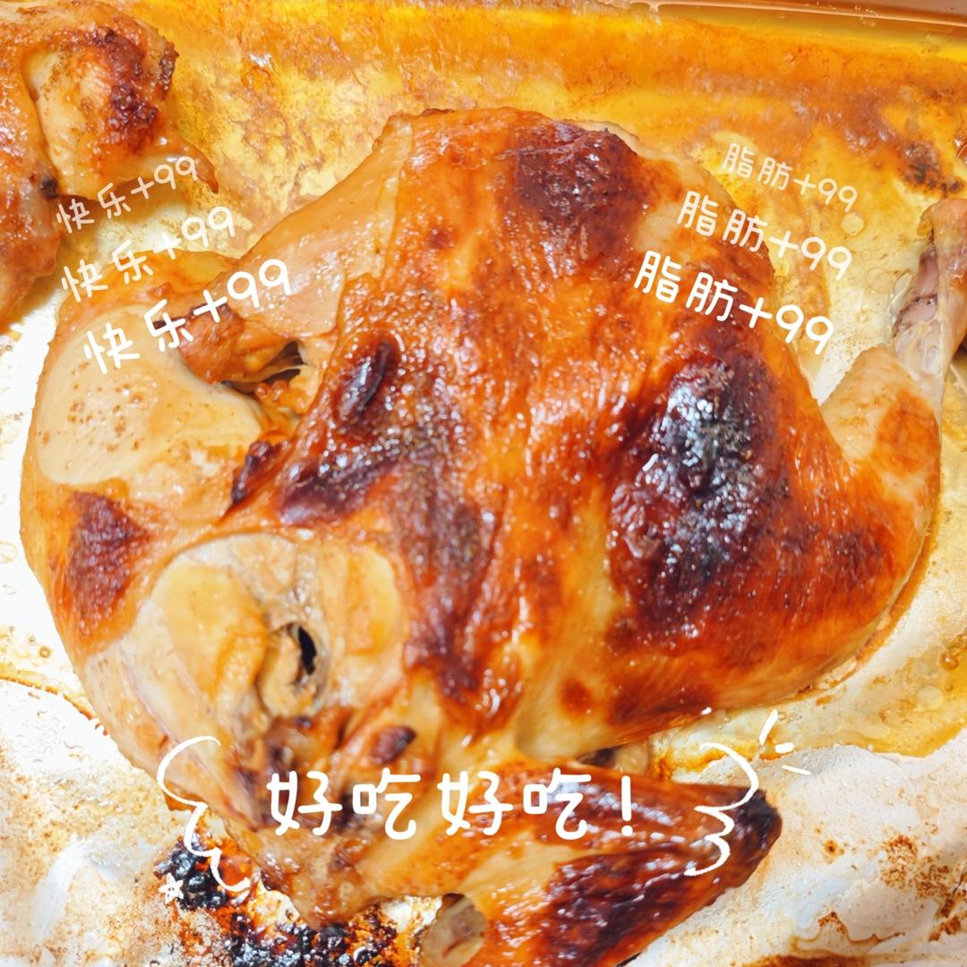 袋袋烤鸡--自制腌料+脆皮秘籍