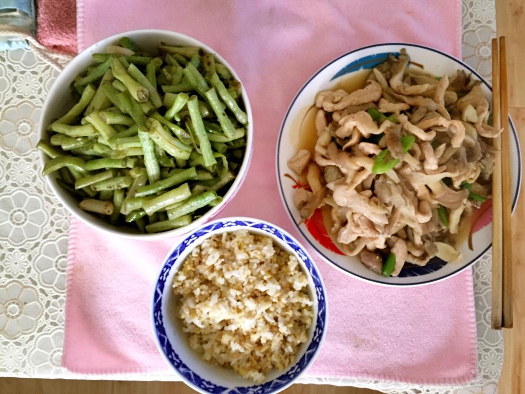 减脂便当记录。