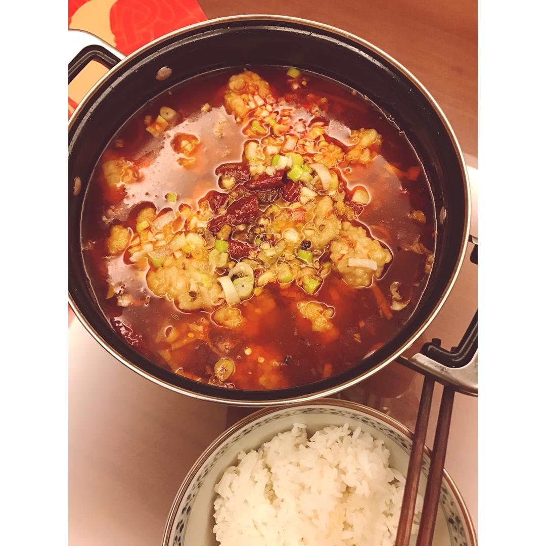 【自制水煮虾滑】