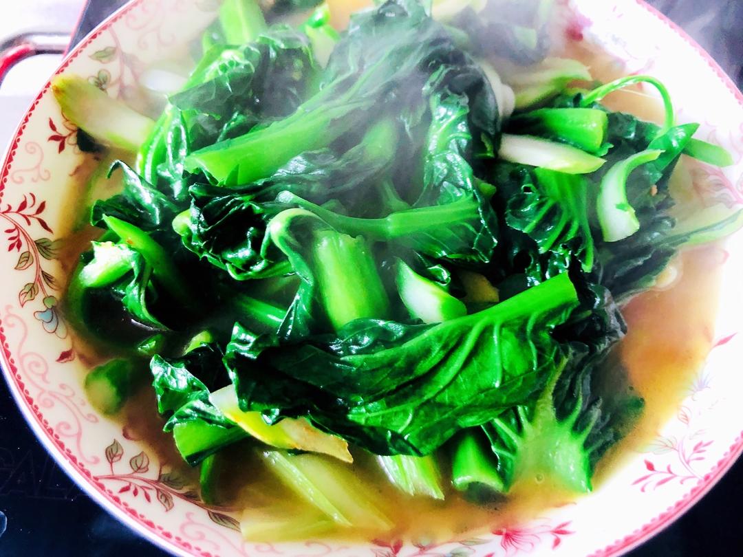 清炒油菜花（本帮做法）