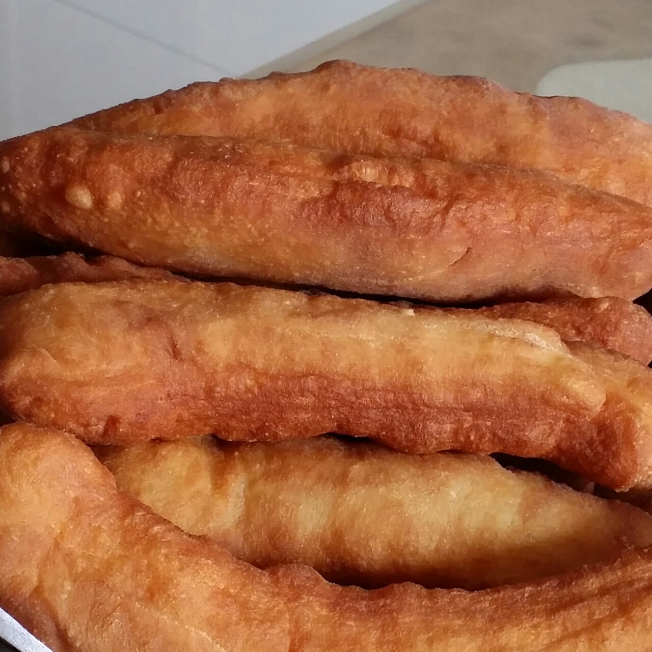 自制油条