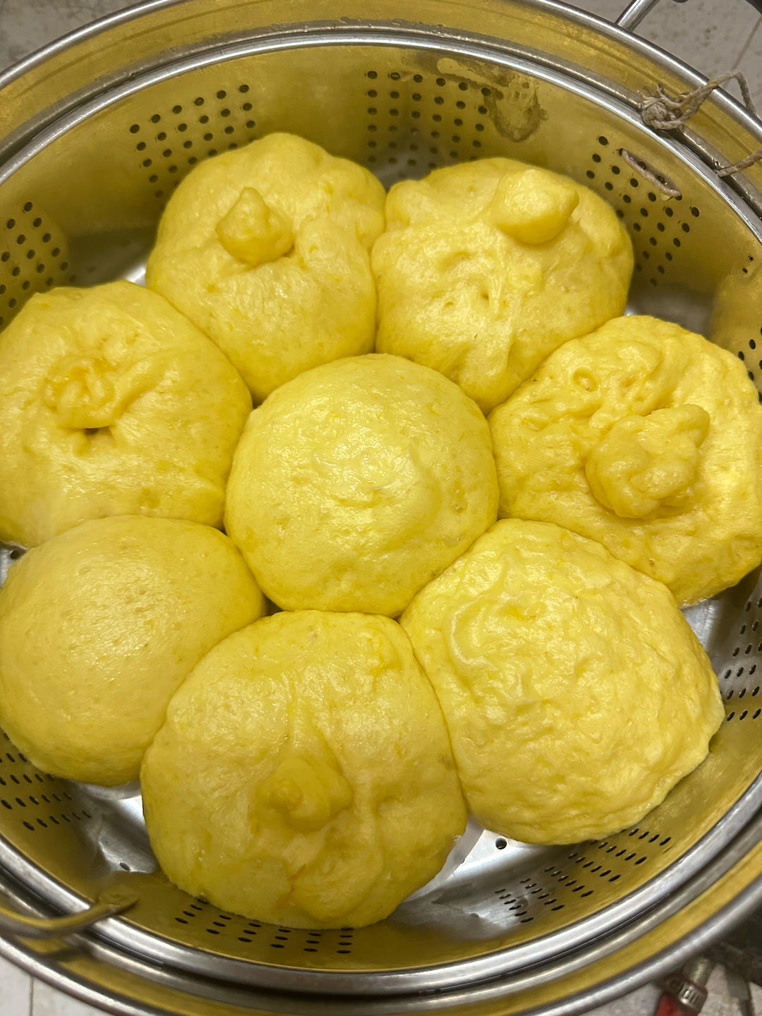 营养早餐必备不加水南瓜包砸