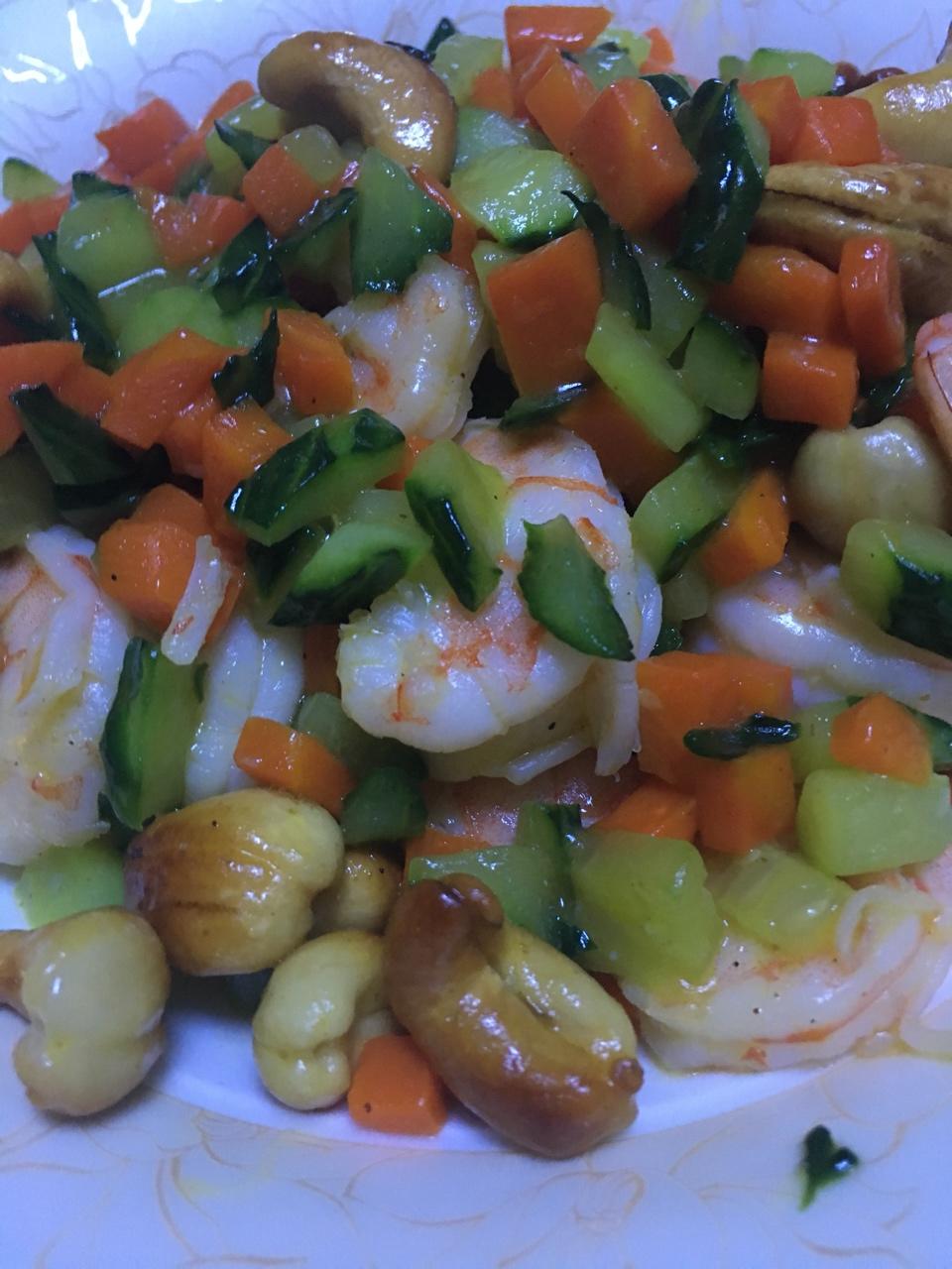 腰果虾仁