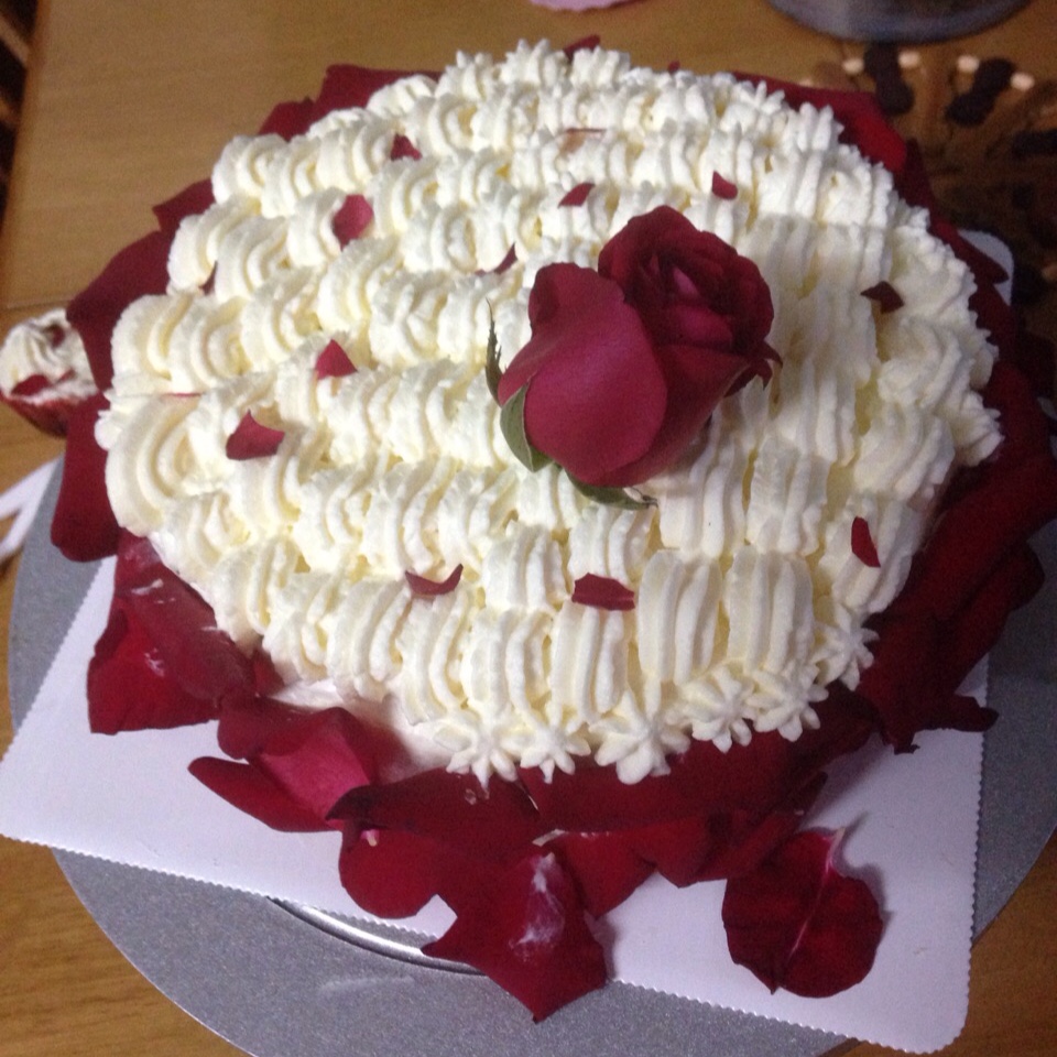 seraphades做的玫瑰花蛋糕
