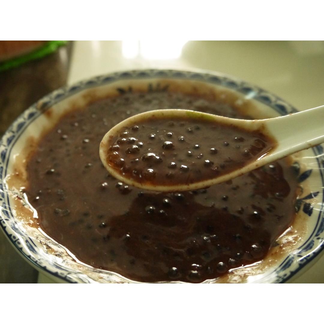 粒粒红豆西米露糖水