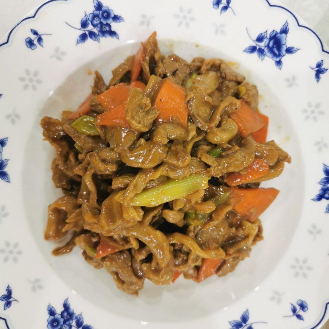 三分钟快炒—葱爆羊肉