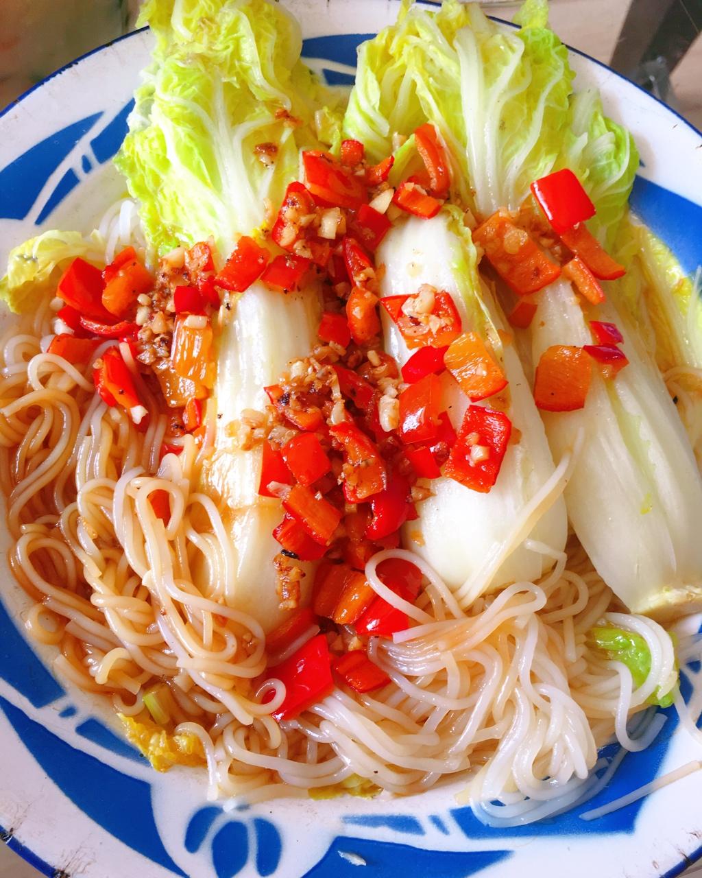 蒜蓉粉丝蒸娃娃菜