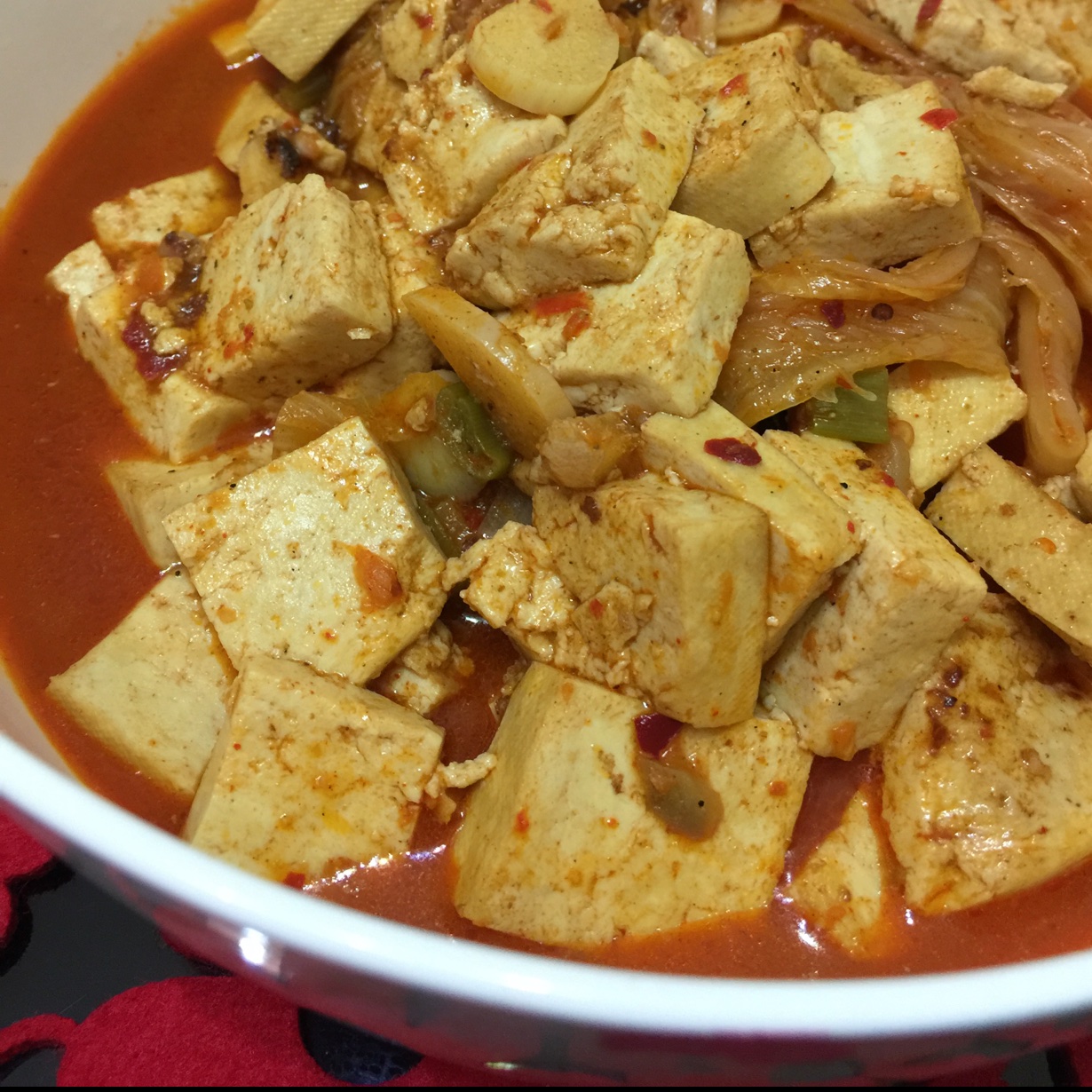 韩国泡菜豆腐汤