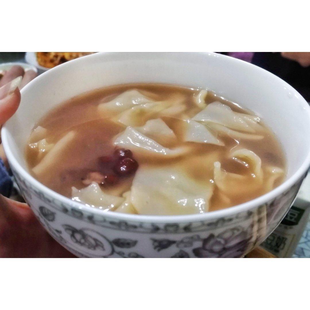 让冬天暖暖的豆旗汤
