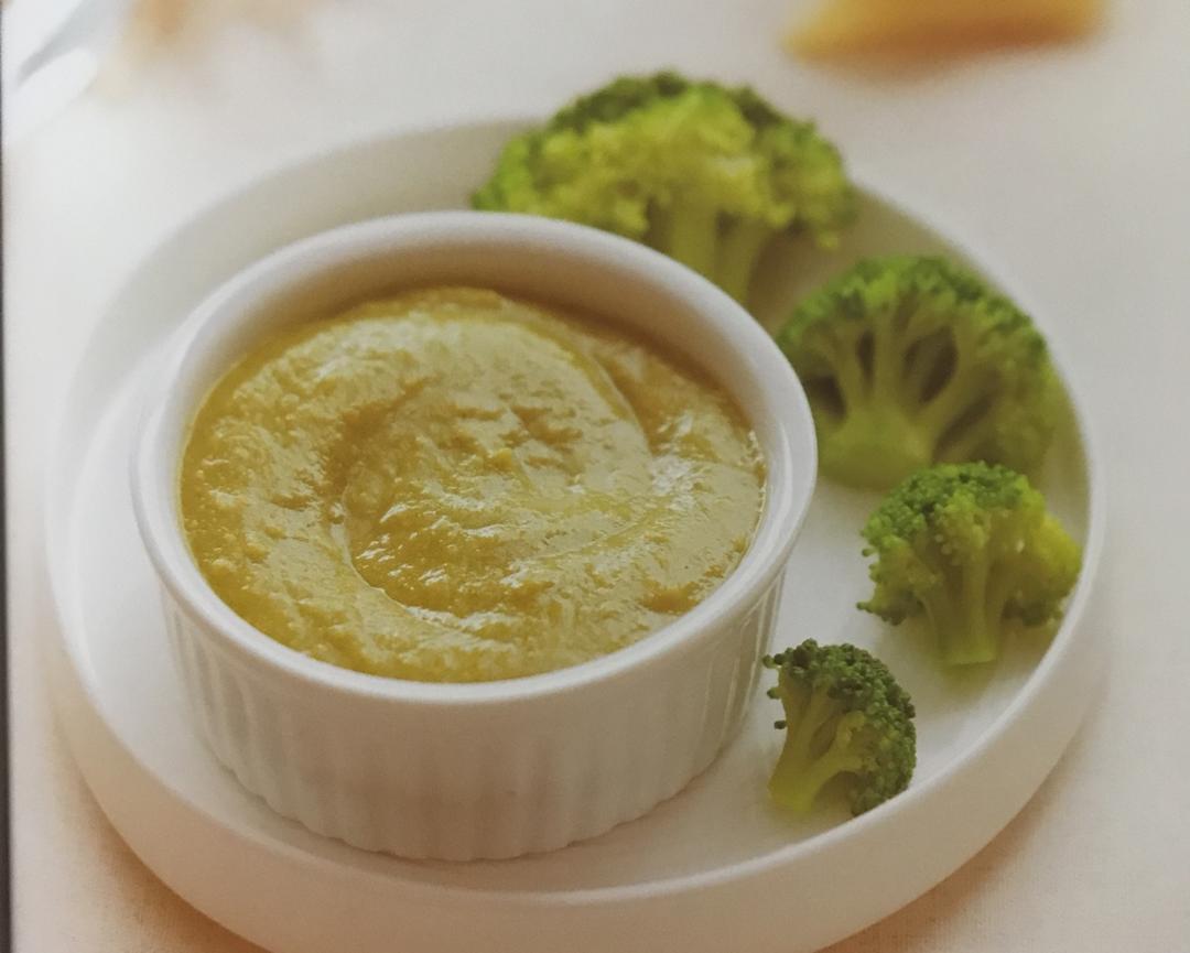 美善品 西兰花鸡肉通心粉糊（10～12个月）的做法