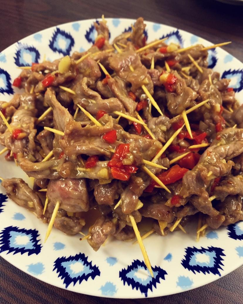 牙签牛肉 道地湖南味